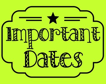 dates