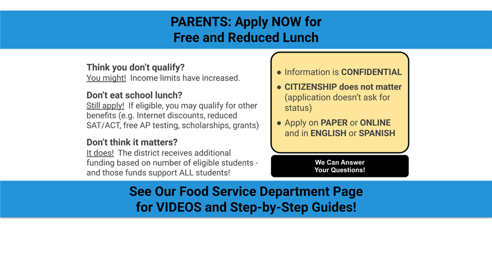  cover of free and reduced slideshow